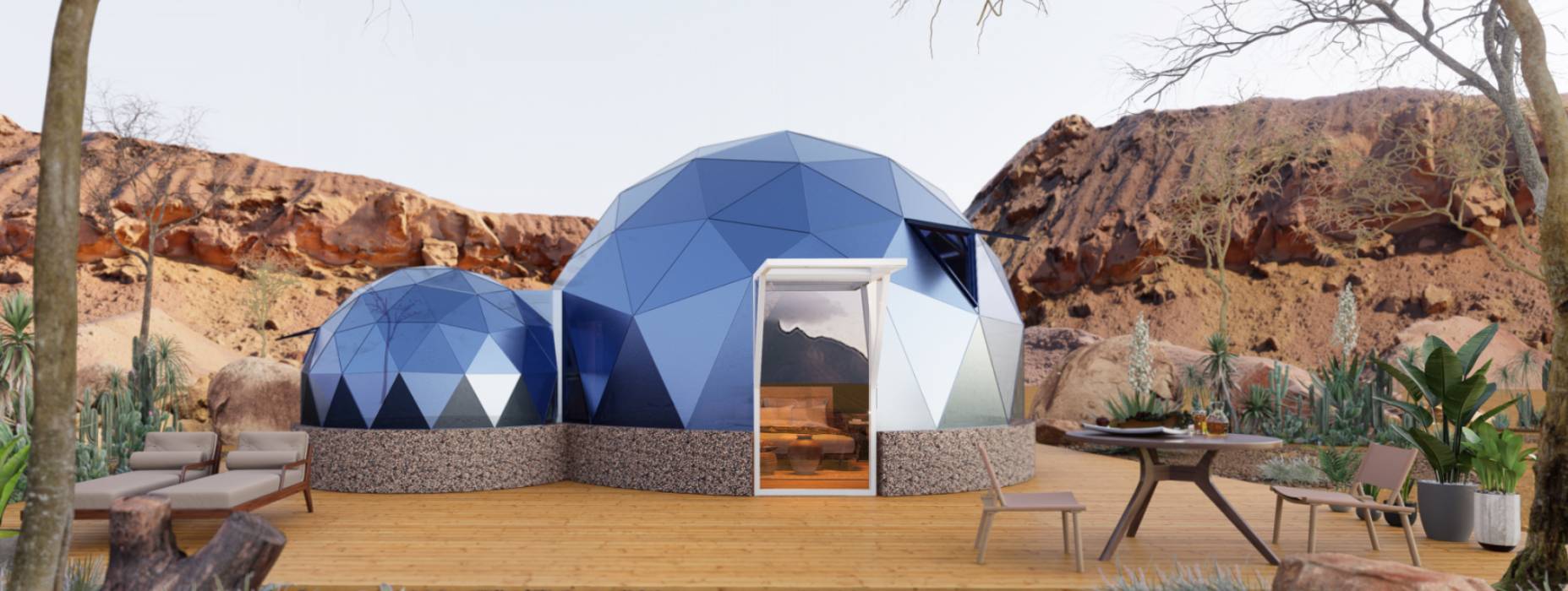 城西区球形智能光伏玻璃星空房